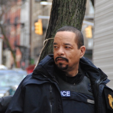 L'acteur Ice-T de la série New York unité spéciale.